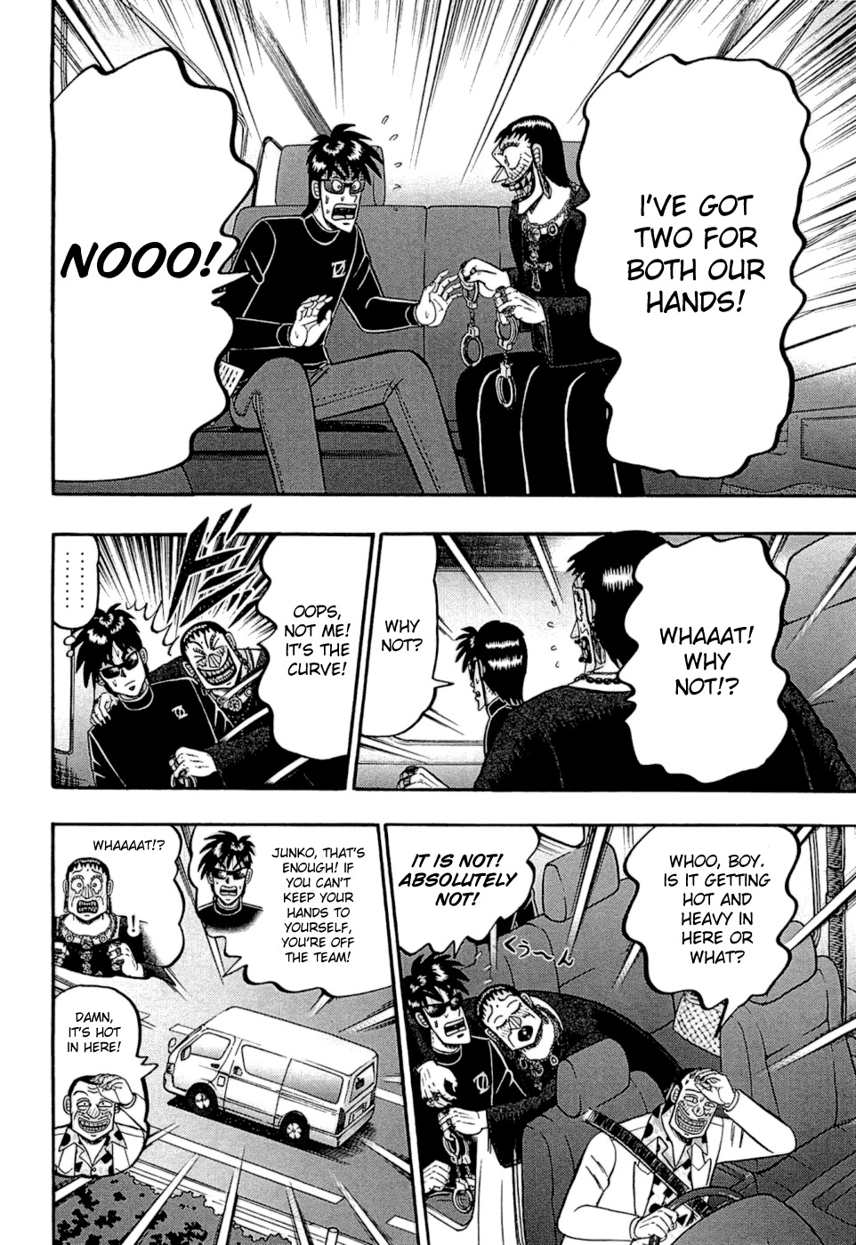 Tobaku Haouden Rei: Gyankihen Chapter 51 page 7 - Chapter 51: Road Trip