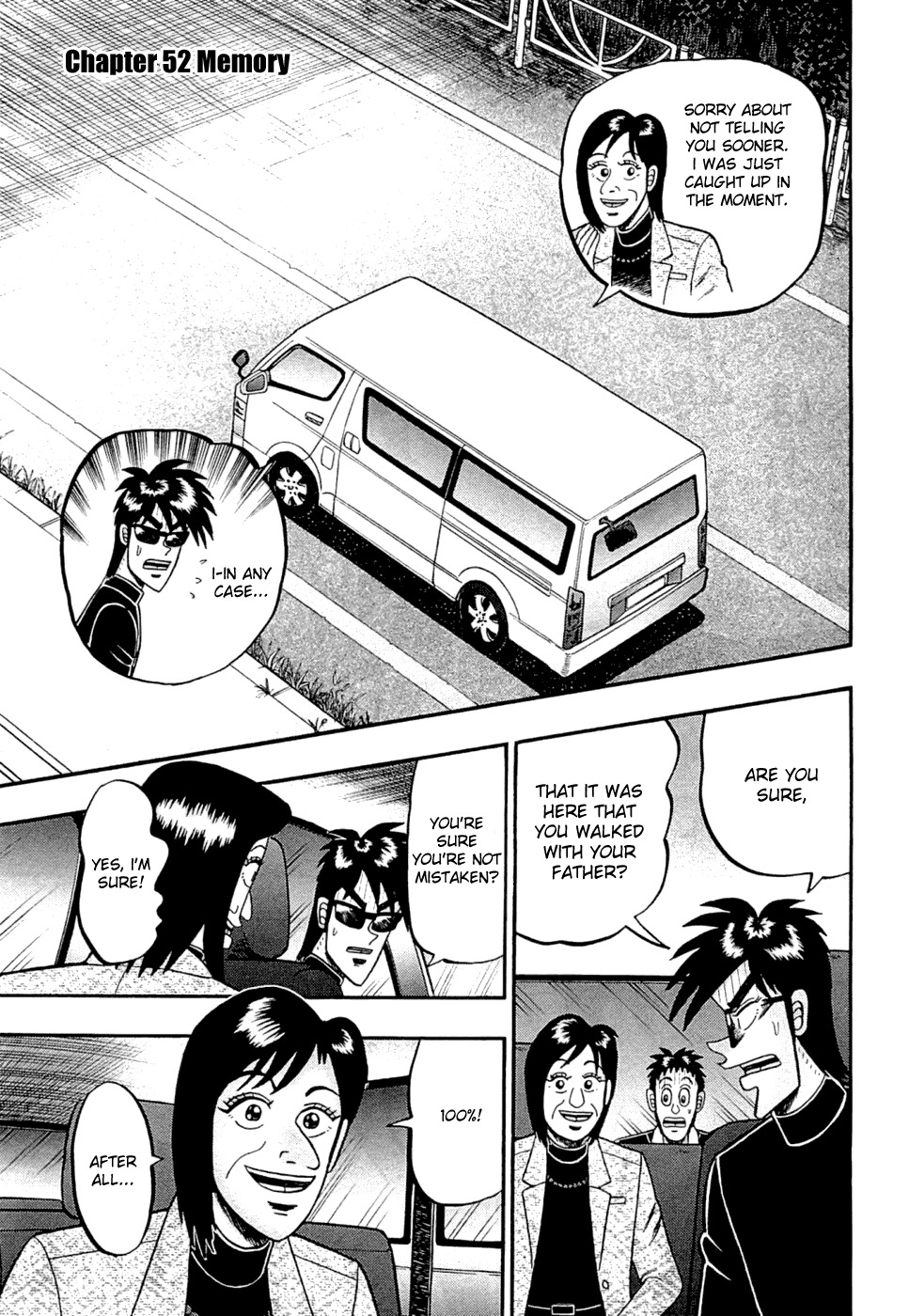 Tobaku Haouden Rei: Gyankihen Chapter 52 page 1 - Chapter 52: Memory