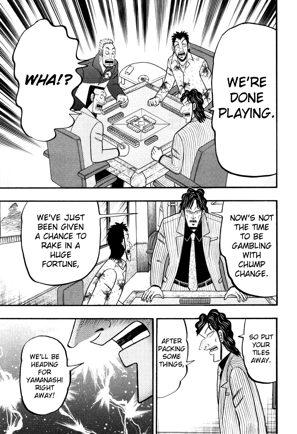 Tobaku Haouden Rei: Gyankihen Chapter 53 page 14 - Chapter 53: Outlook