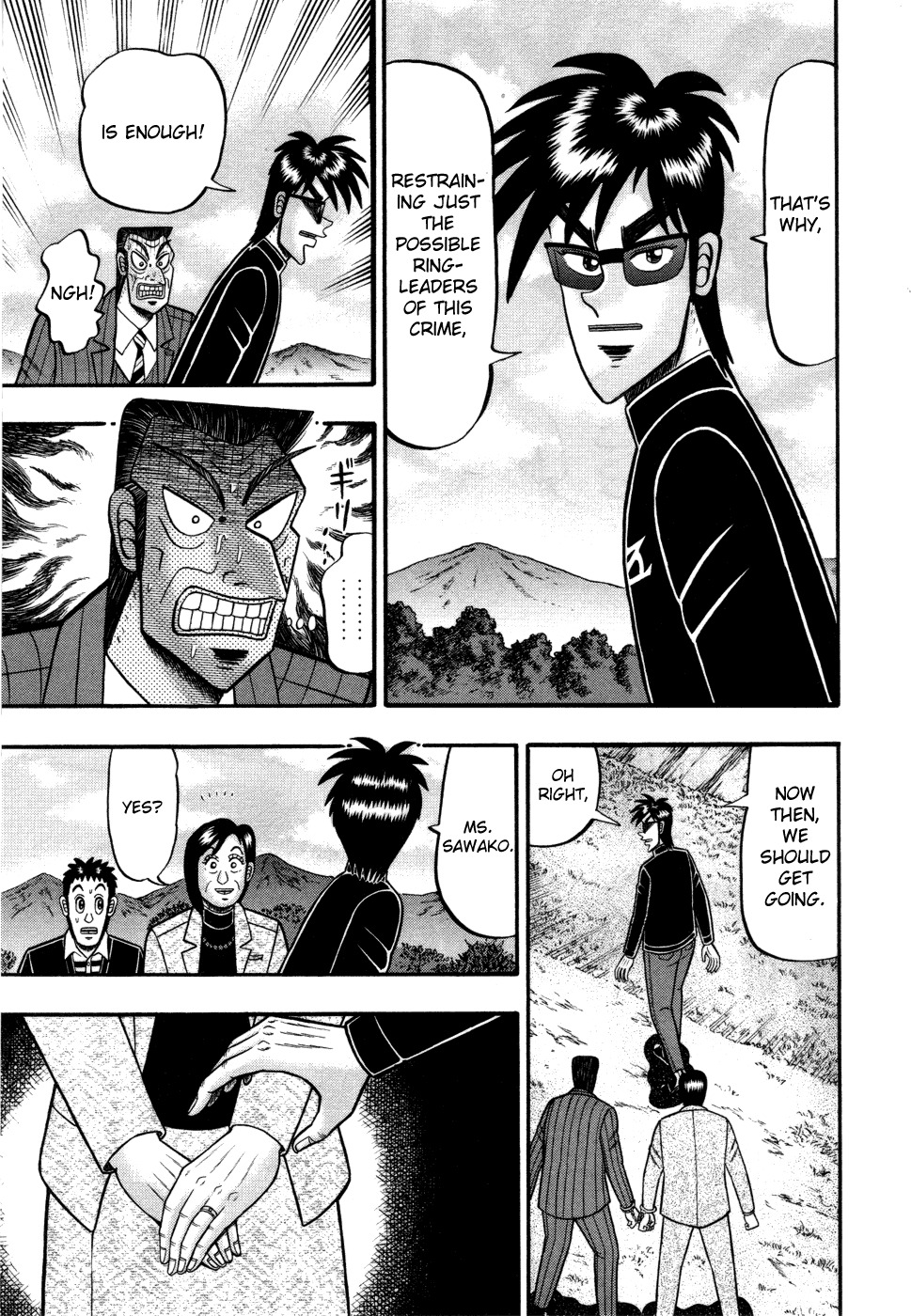 Tobaku Haouden Rei: Gyankihen Chapter 55 page 12 - Chapter 55: Progress