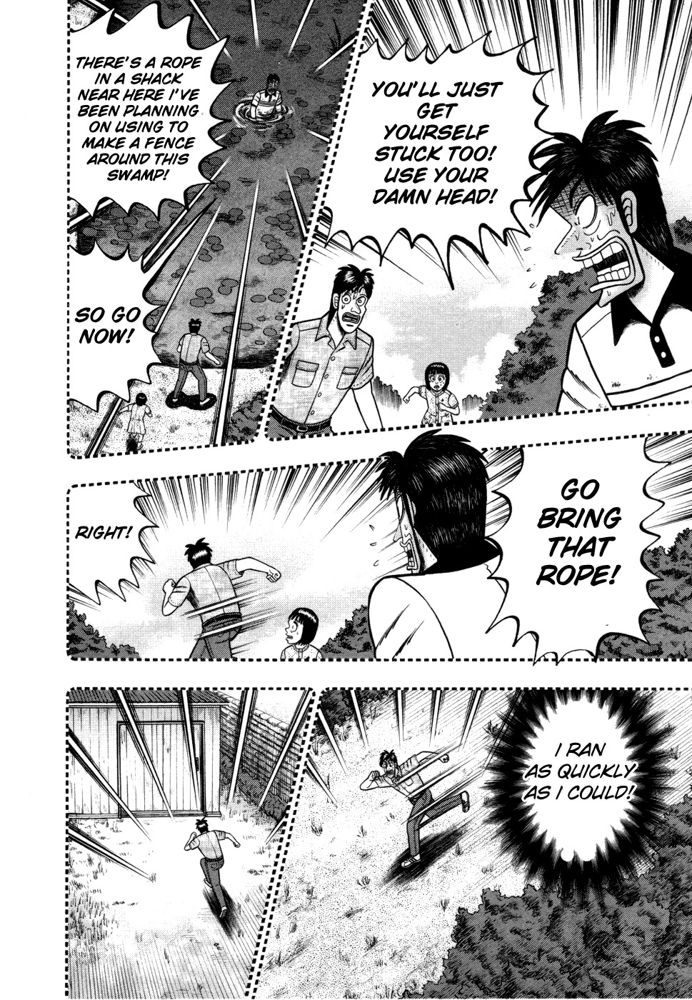Tobaku Haouden Rei: Gyankihen Chapter 57 page 6 - Chapter 57: Rescue