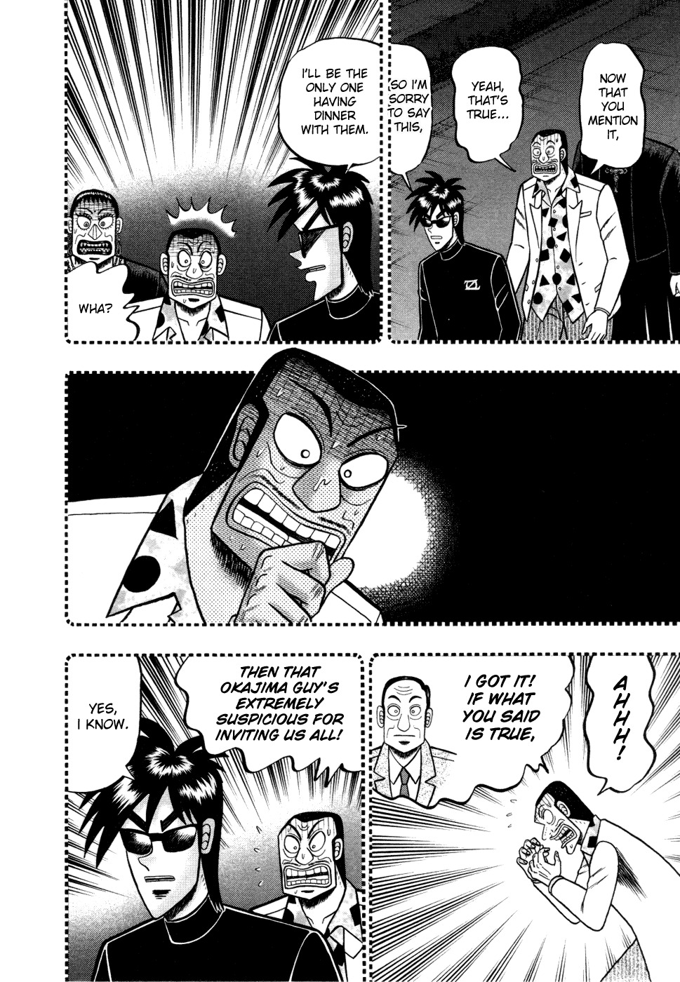 Tobaku Haouden Rei: Gyankihen Chapter 59 page 11 - Chapter 59: Dinner