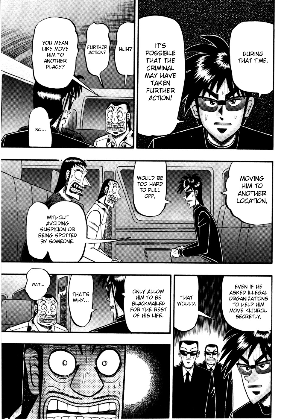 Tobaku Haouden Rei: Gyankihen Chapter 60 page 13 - Chapter 60: Concern