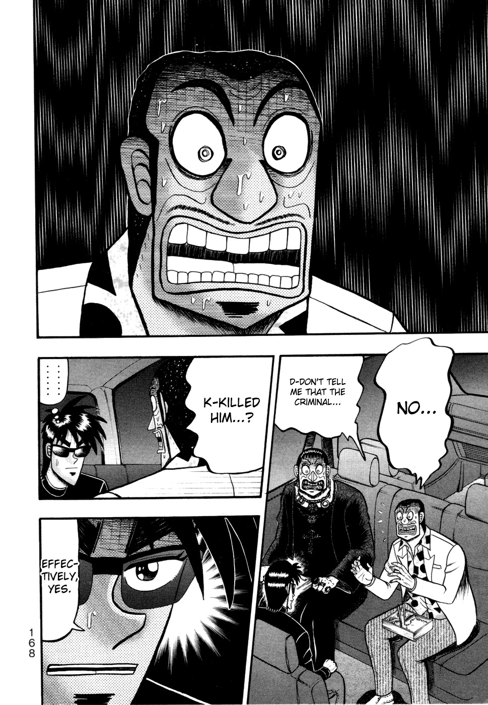 Tobaku Haouden Rei: Gyankihen Chapter 60 page 14 - Chapter 60: Concern