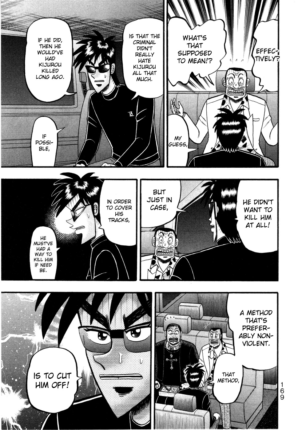 Tobaku Haouden Rei: Gyankihen Chapter 60 page 15 - Chapter 60: Concern