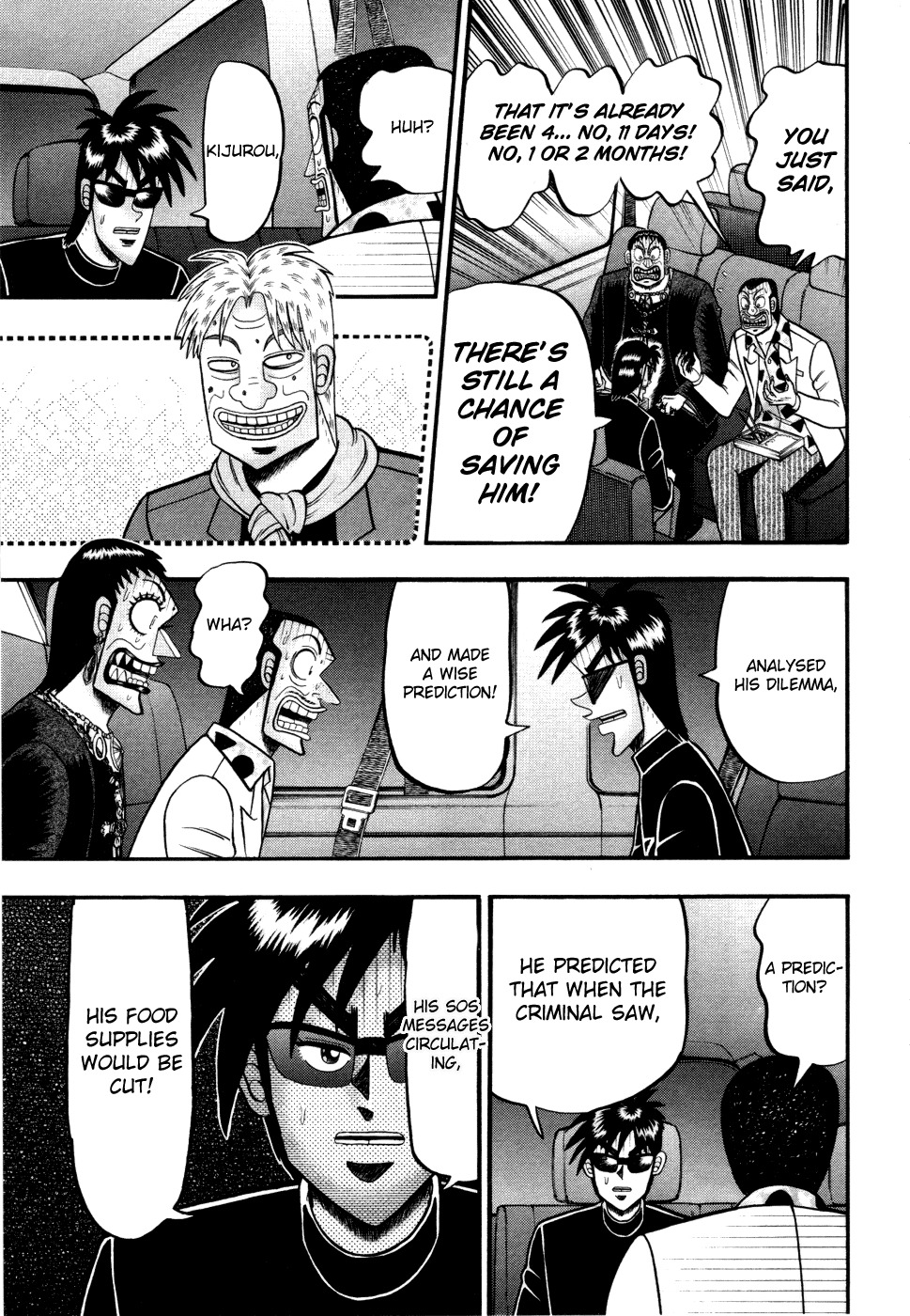Tobaku Haouden Rei: Gyankihen Chapter 60 page 17 - Chapter 60: Concern