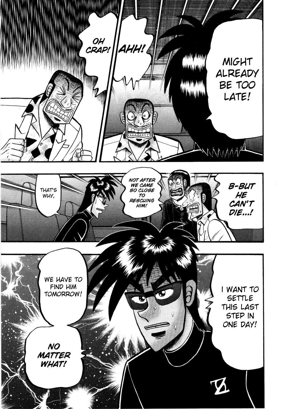 Tobaku Haouden Rei: Gyankihen Chapter 60 page 21 - Chapter 60: Concern