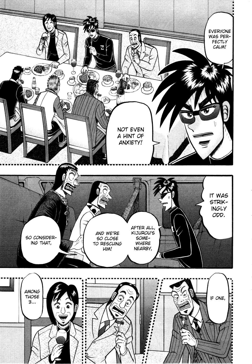 Tobaku Haouden Rei: Gyankihen Chapter 60 page 3 - Chapter 60: Concern