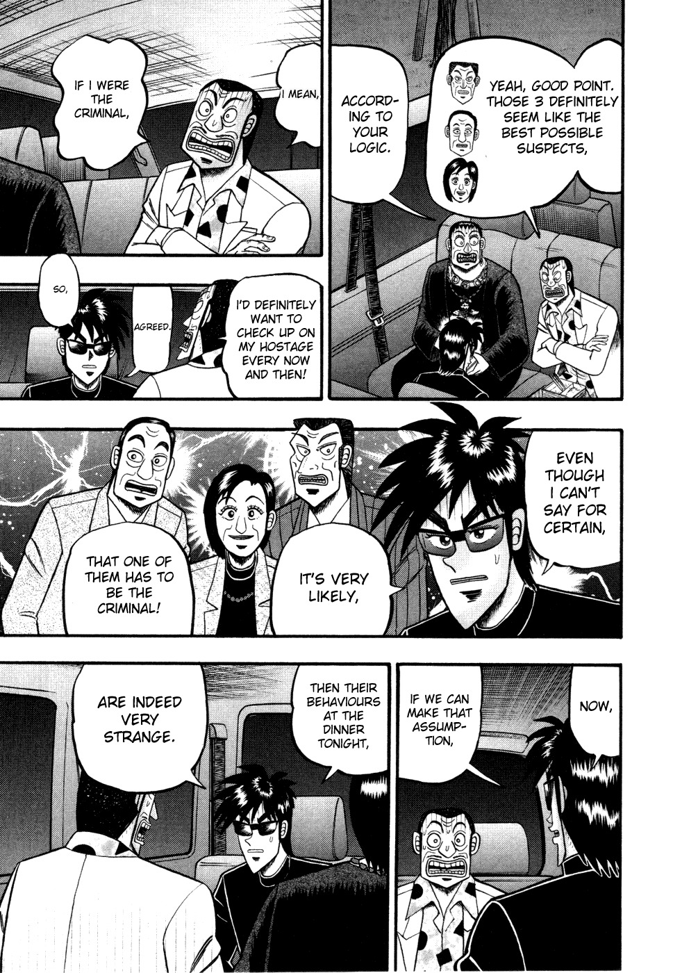 Tobaku Haouden Rei: Gyankihen Chapter 60 page 7 - Chapter 60: Concern