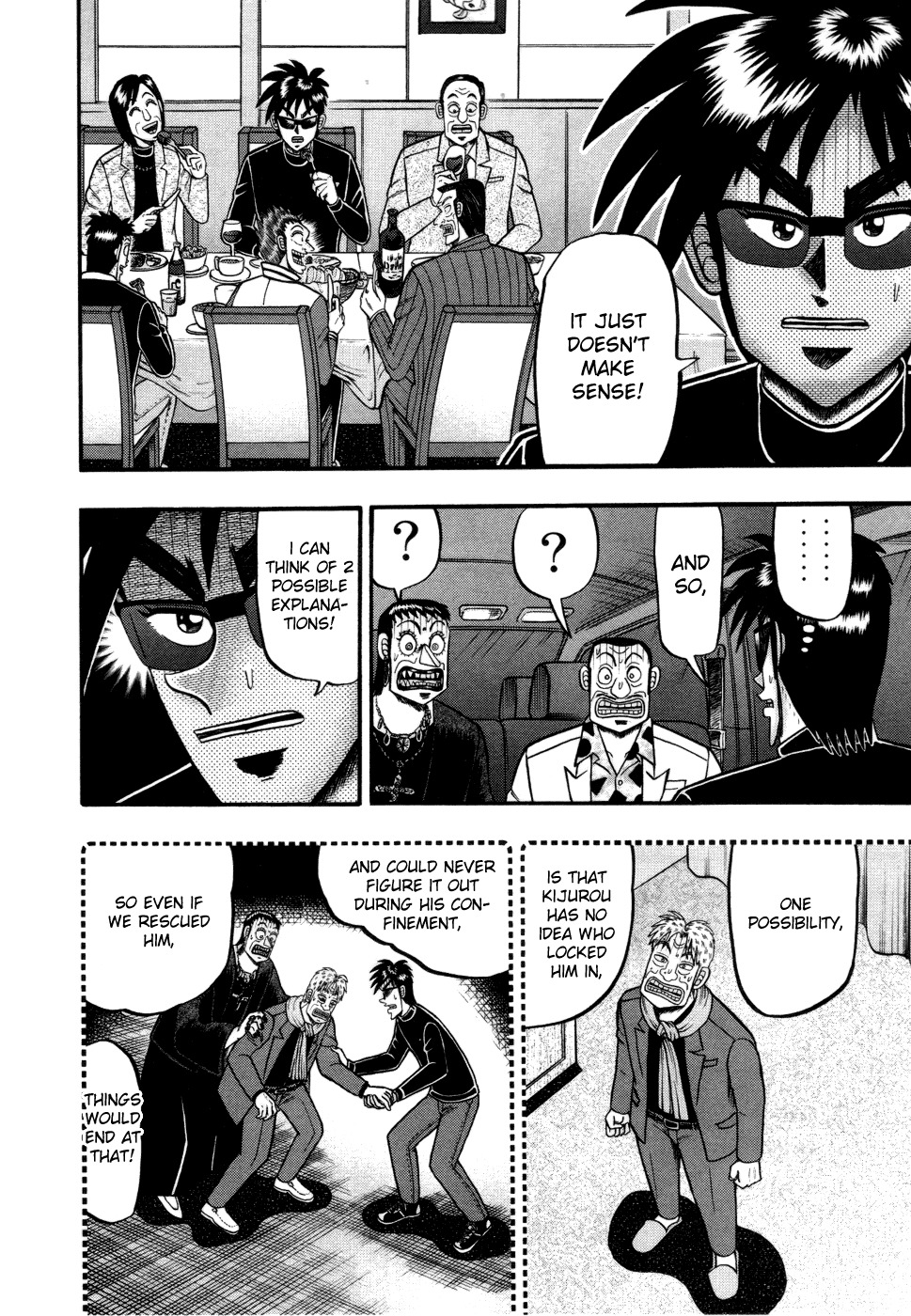 Tobaku Haouden Rei: Gyankihen Chapter 60 page 8 - Chapter 60: Concern