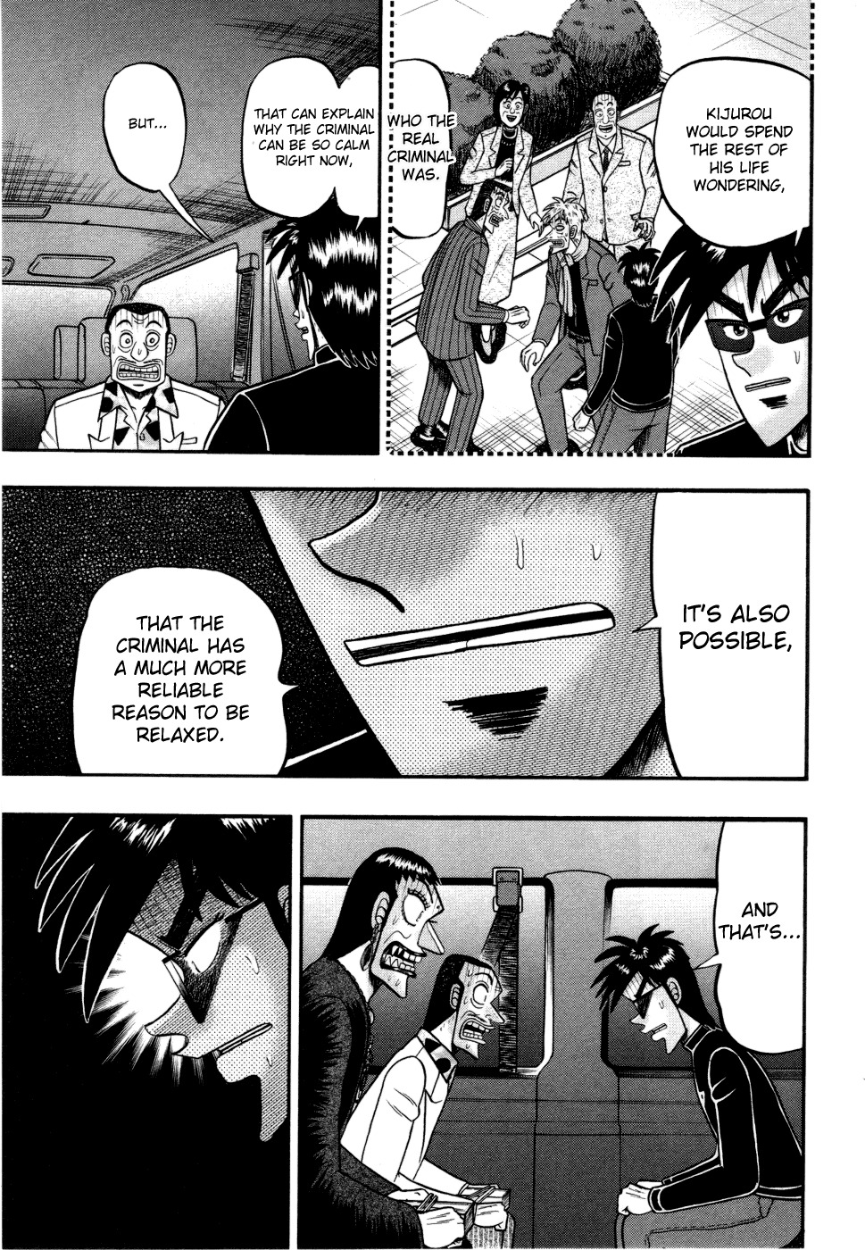 Tobaku Haouden Rei: Gyankihen Chapter 60 page 9 - Chapter 60: Concern