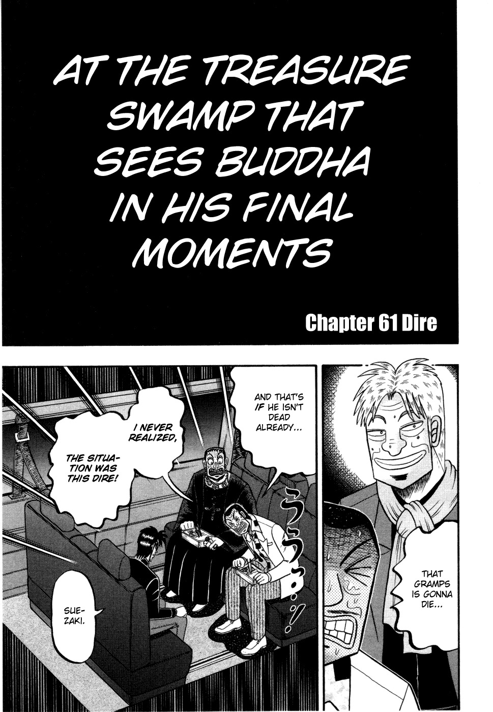 Tobaku Haouden Rei: Gyankihen Chapter 61 page 1 - Chapter 61: Dire