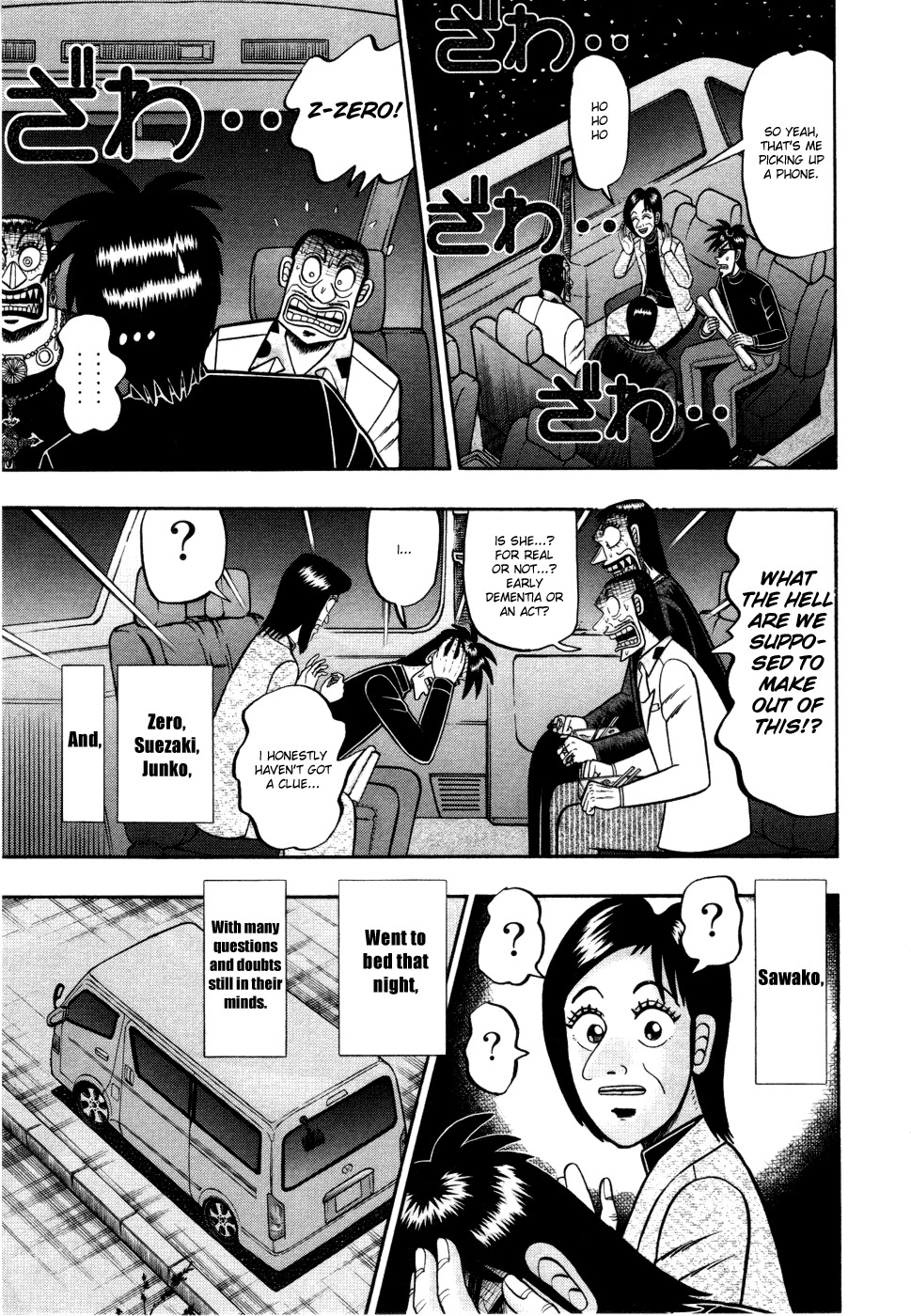 Tobaku Haouden Rei: Gyankihen Chapter 61 page 11 - Chapter 61: Dire
