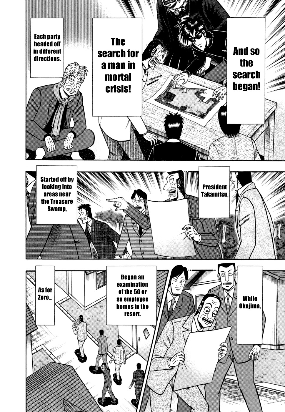 Tobaku Haouden Rei: Gyankihen Chapter 61 page 13 - Chapter 61: Dire
