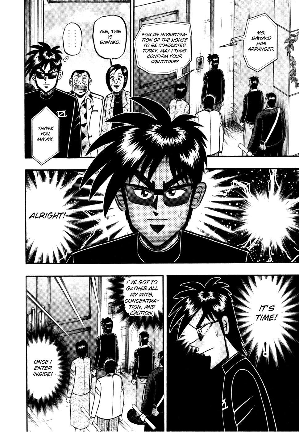 Tobaku Haouden Rei: Gyankihen Chapter 61 page 18 - Chapter 61: Dire