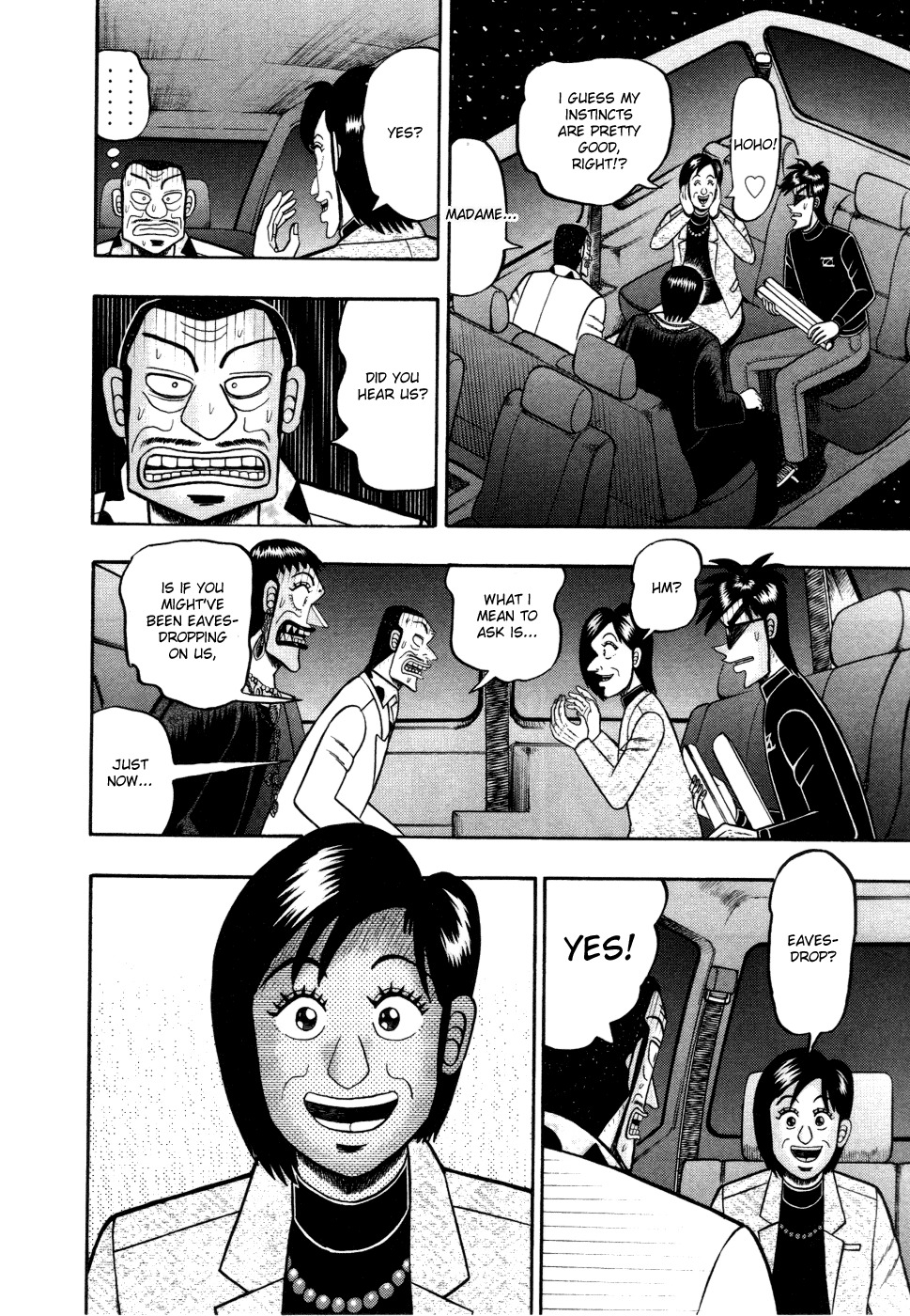 Tobaku Haouden Rei: Gyankihen Chapter 61 page 8 - Chapter 61: Dire
