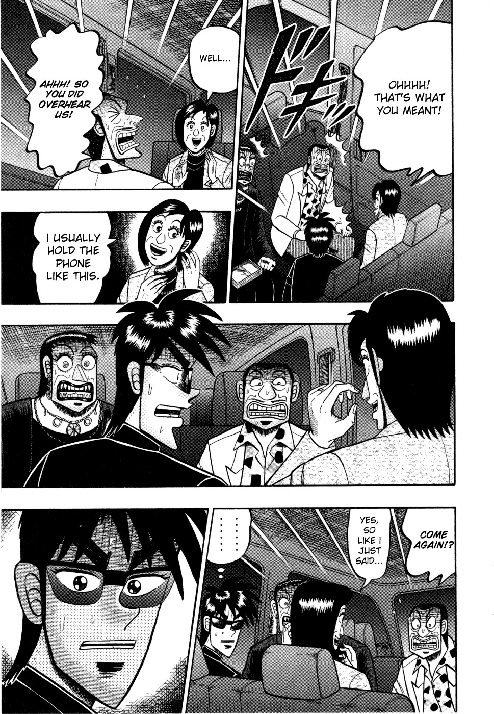 Tobaku Haouden Rei: Gyankihen Chapter 61 page 9 - Chapter 61: Dire