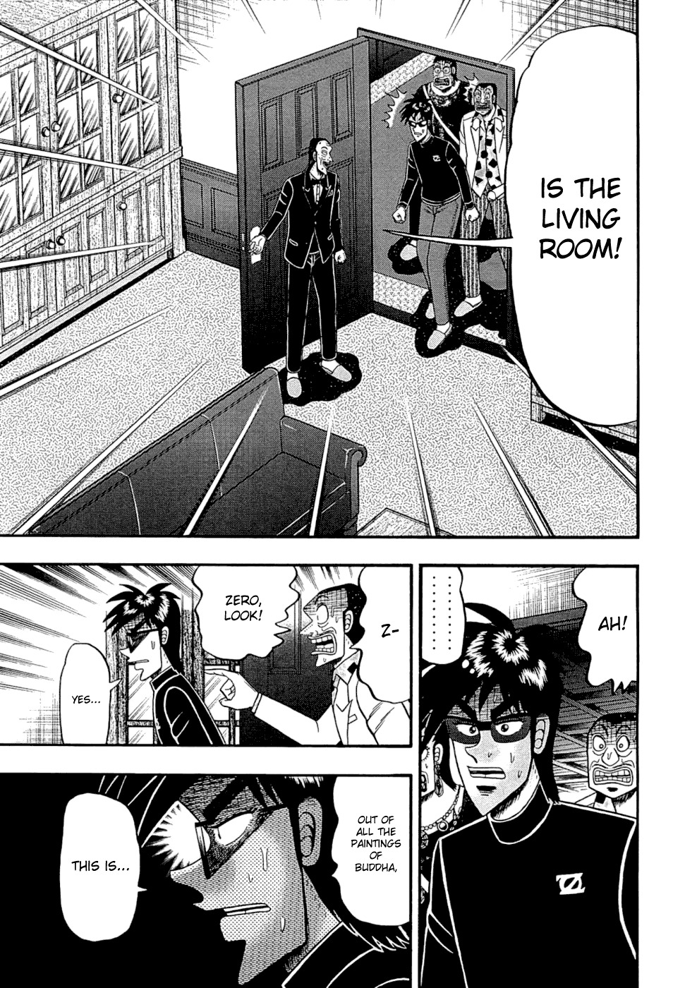 Tobaku Haouden Rei: Gyankihen Chapter 62 page 10 - Chapter 62: Investigation