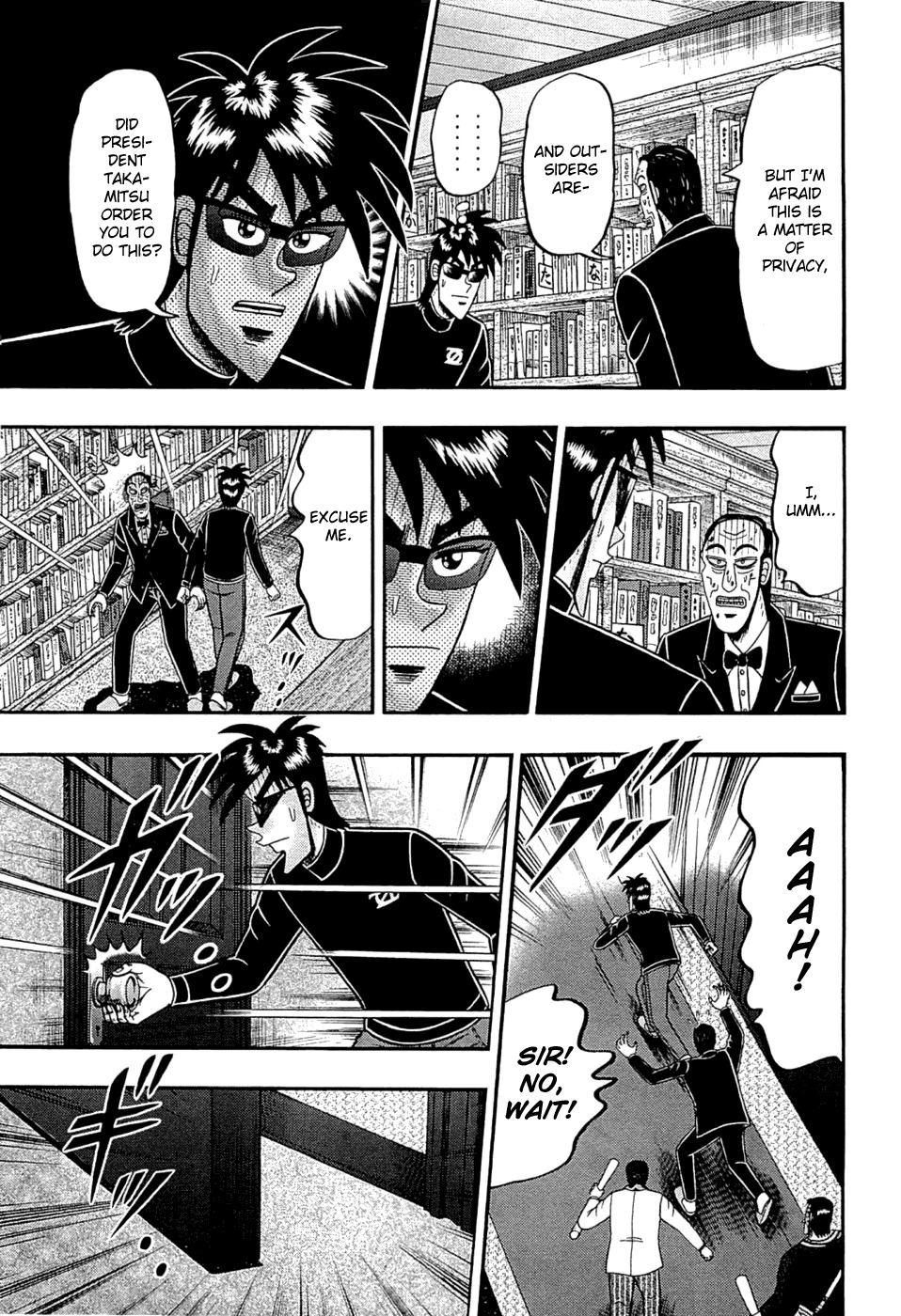 Tobaku Haouden Rei: Gyankihen Chapter 62 page 22 - Chapter 62: Investigation