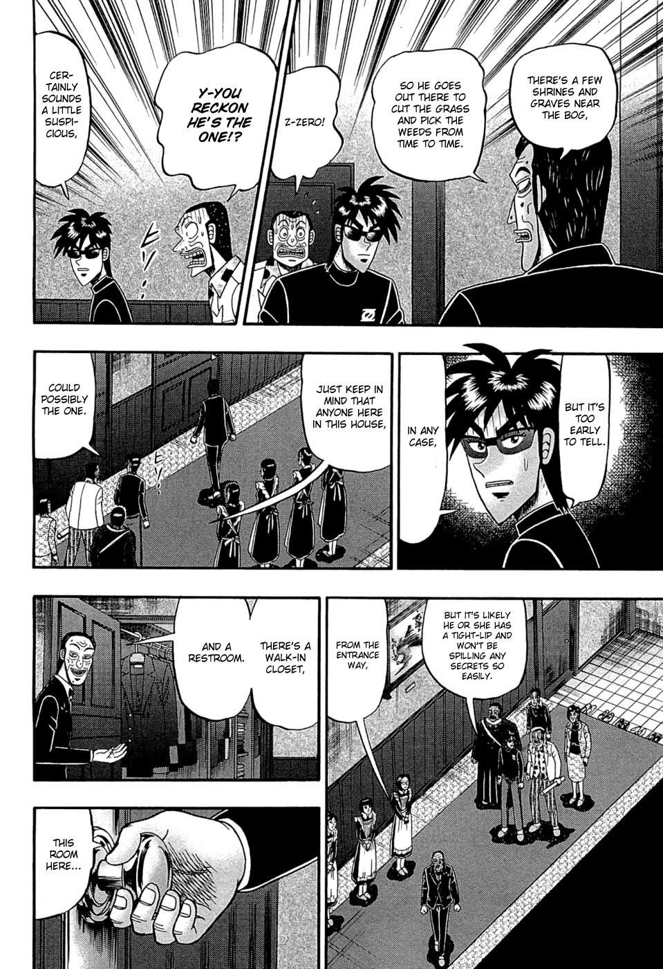 Tobaku Haouden Rei: Gyankihen Chapter 62 page 9 - Chapter 62: Investigation