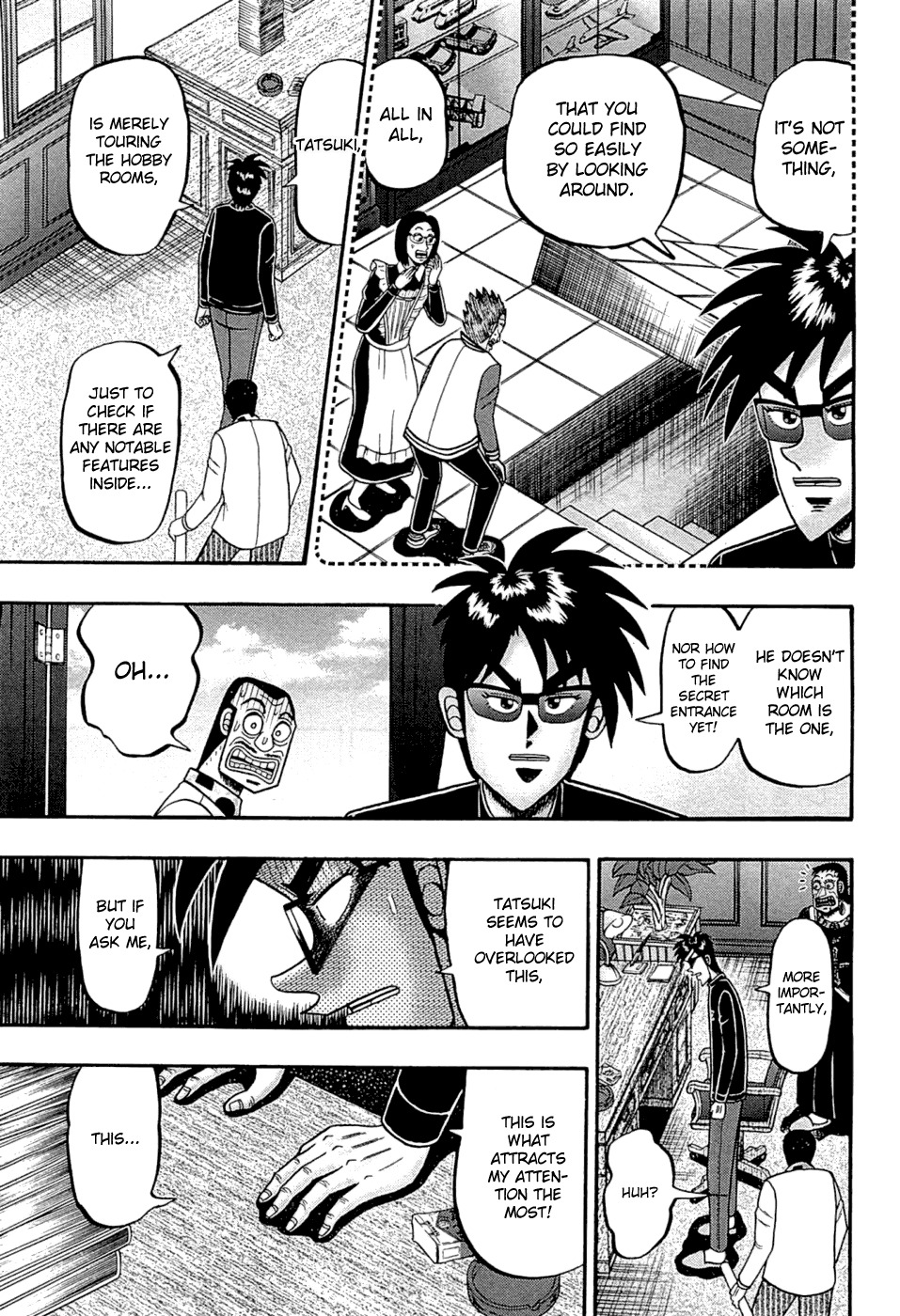 Tobaku Haouden Rei: Gyankihen Chapter 63 page 13 - Chapter 63: Surroundings