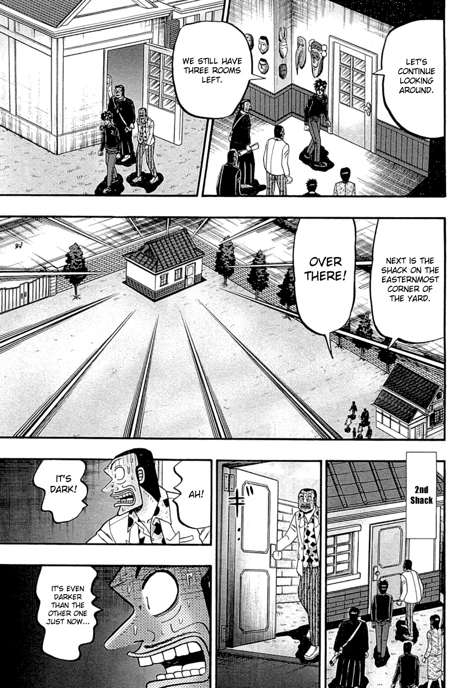 Tobaku Haouden Rei: Gyankihen Chapter 64 page 10 - Chapter 64: Shacks