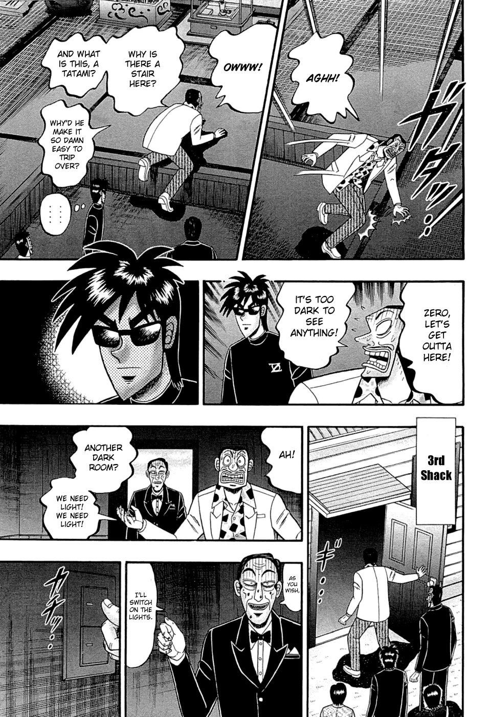 Tobaku Haouden Rei: Gyankihen Chapter 64 page 14 - Chapter 64: Shacks