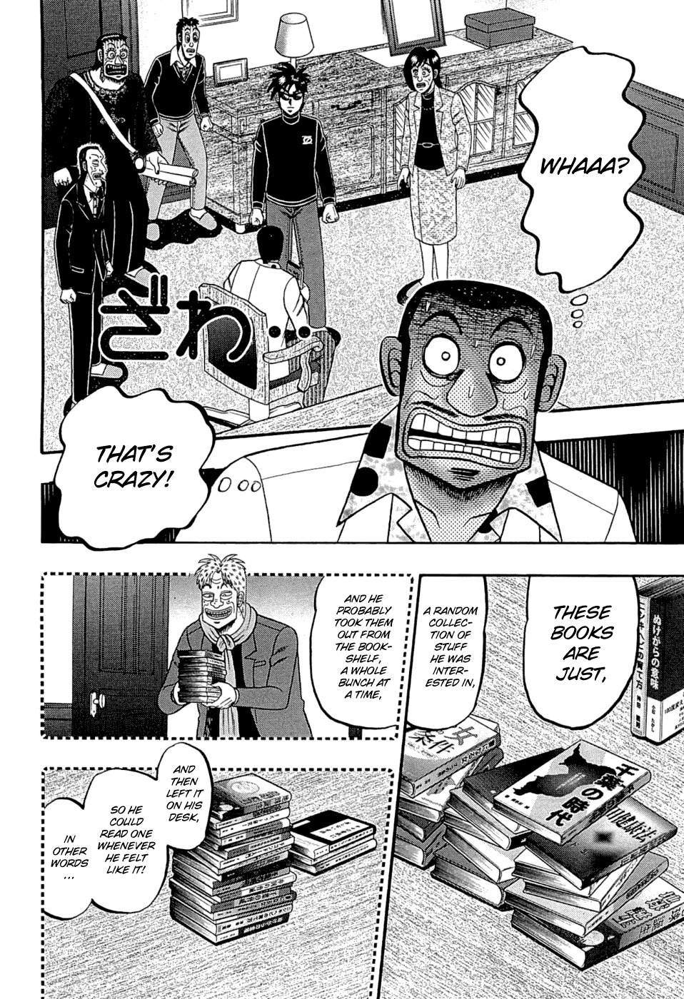 Tobaku Haouden Rei: Gyankihen Chapter 64 page 2 - Chapter 64: Shacks