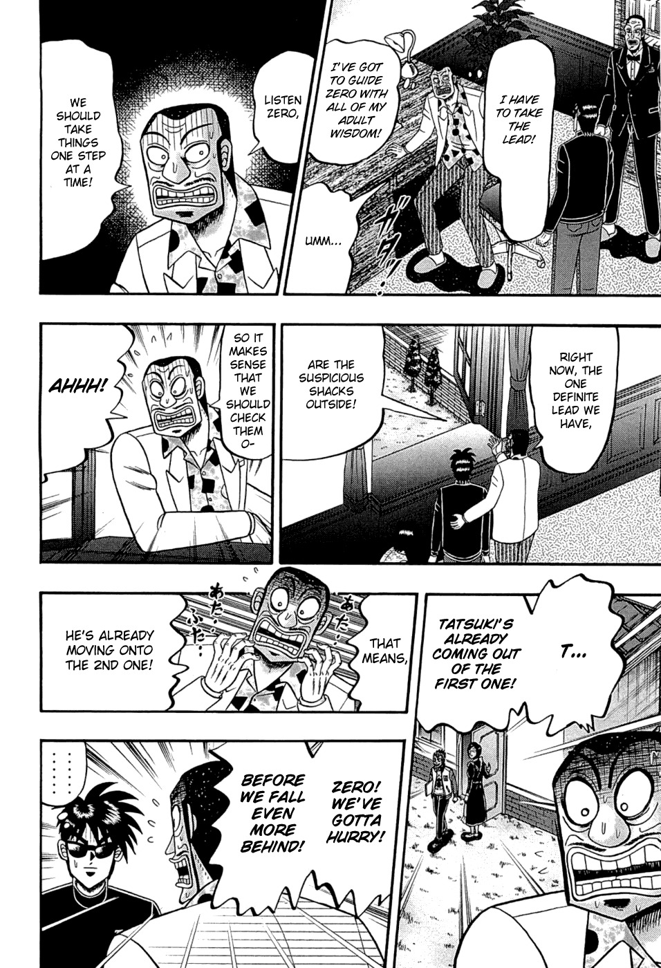 Tobaku Haouden Rei: Gyankihen Chapter 64 page 4 - Chapter 64: Shacks