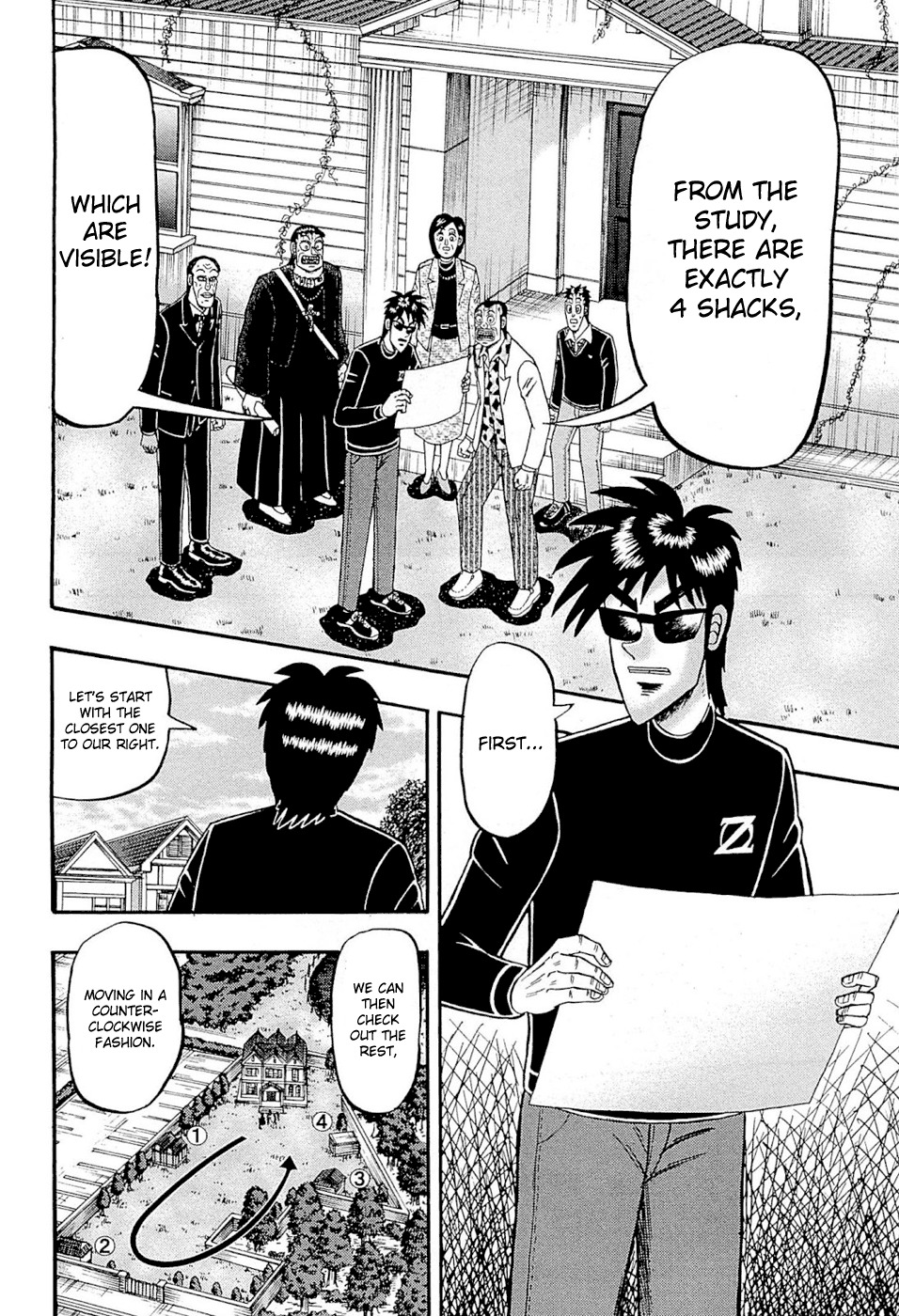 Tobaku Haouden Rei: Gyankihen Chapter 64 page 6 - Chapter 64: Shacks
