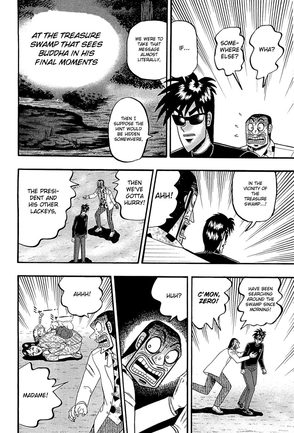 Tobaku Haouden Rei: Gyankihen Chapter 65 page 13 - Chapter 65: Urgent Business