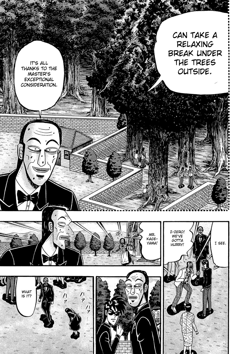 Tobaku Haouden Rei: Gyankihen Chapter 65 page 18 - Chapter 65: Urgent Business