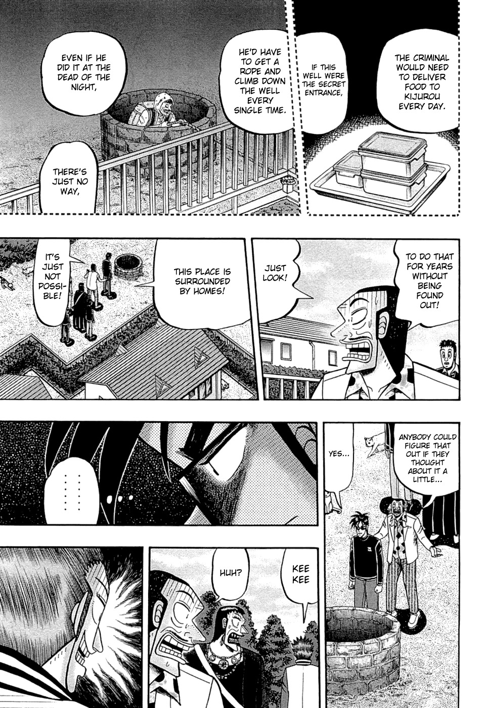 Tobaku Haouden Rei: Gyankihen Chapter 66 page 10 - Chapter 66: A Voice Calling For Help...!? From Below!?