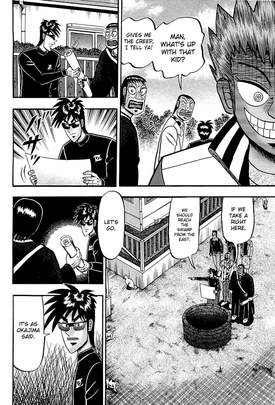 Tobaku Haouden Rei: Gyankihen Chapter 66 page 11 - Chapter 66: A Voice Calling For Help...!? From Below!?