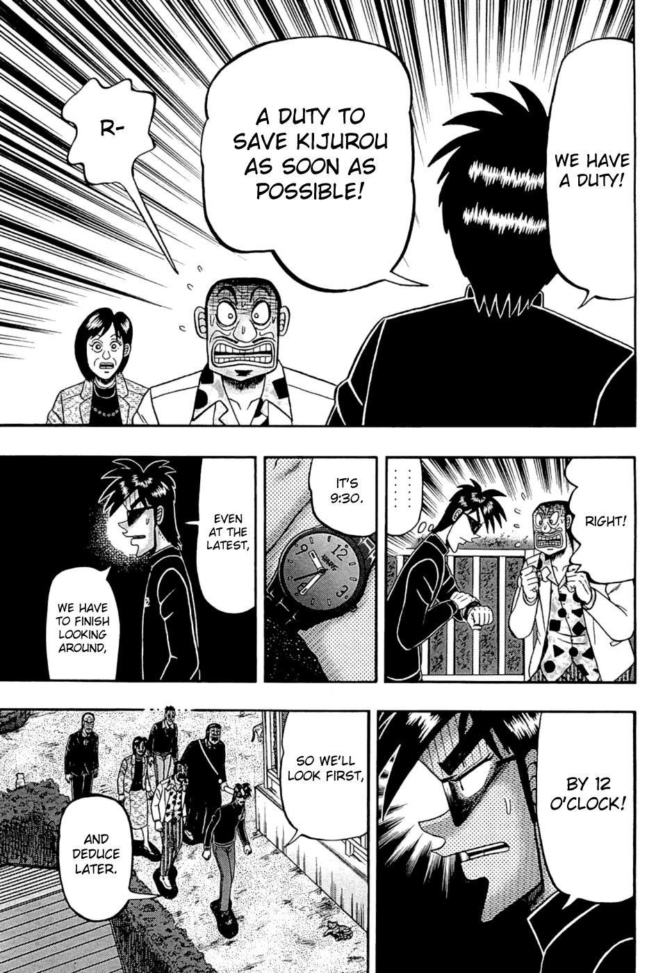Tobaku Haouden Rei: Gyankihen Chapter 66 page 12 - Chapter 66: A Voice Calling For Help...!? From Below!?