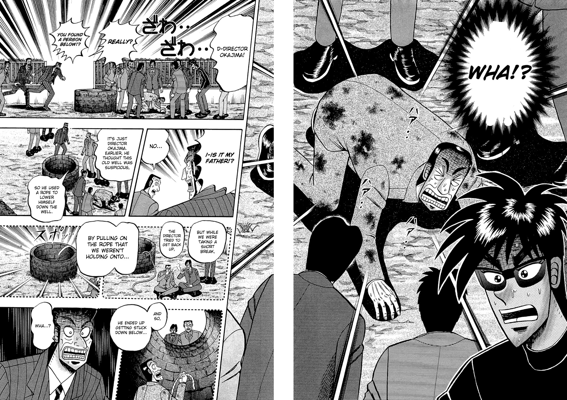 Tobaku Haouden Rei: Gyankihen Chapter 66 page 4 - Chapter 66: A Voice Calling For Help...!? From Below!?
