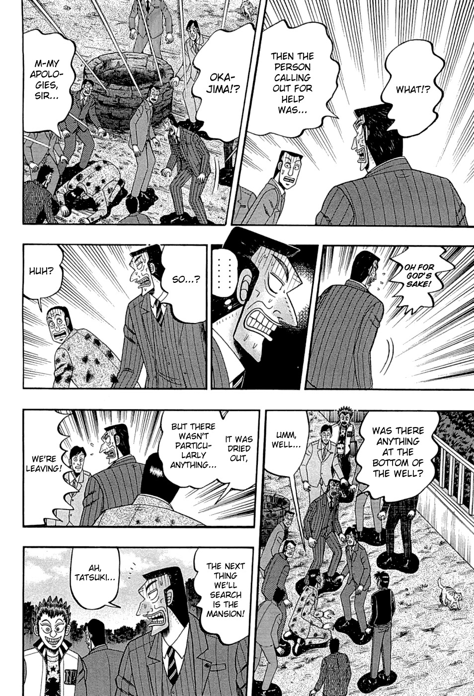 Tobaku Haouden Rei: Gyankihen Chapter 66 page 5 - Chapter 66: A Voice Calling For Help...!? From Below!?