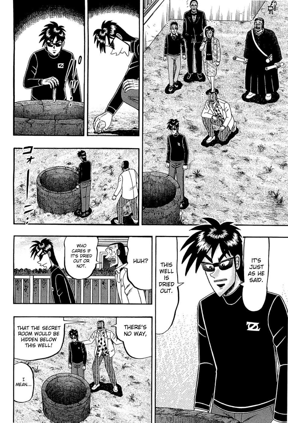Tobaku Haouden Rei: Gyankihen Chapter 66 page 9 - Chapter 66: A Voice Calling For Help...!? From Below!?