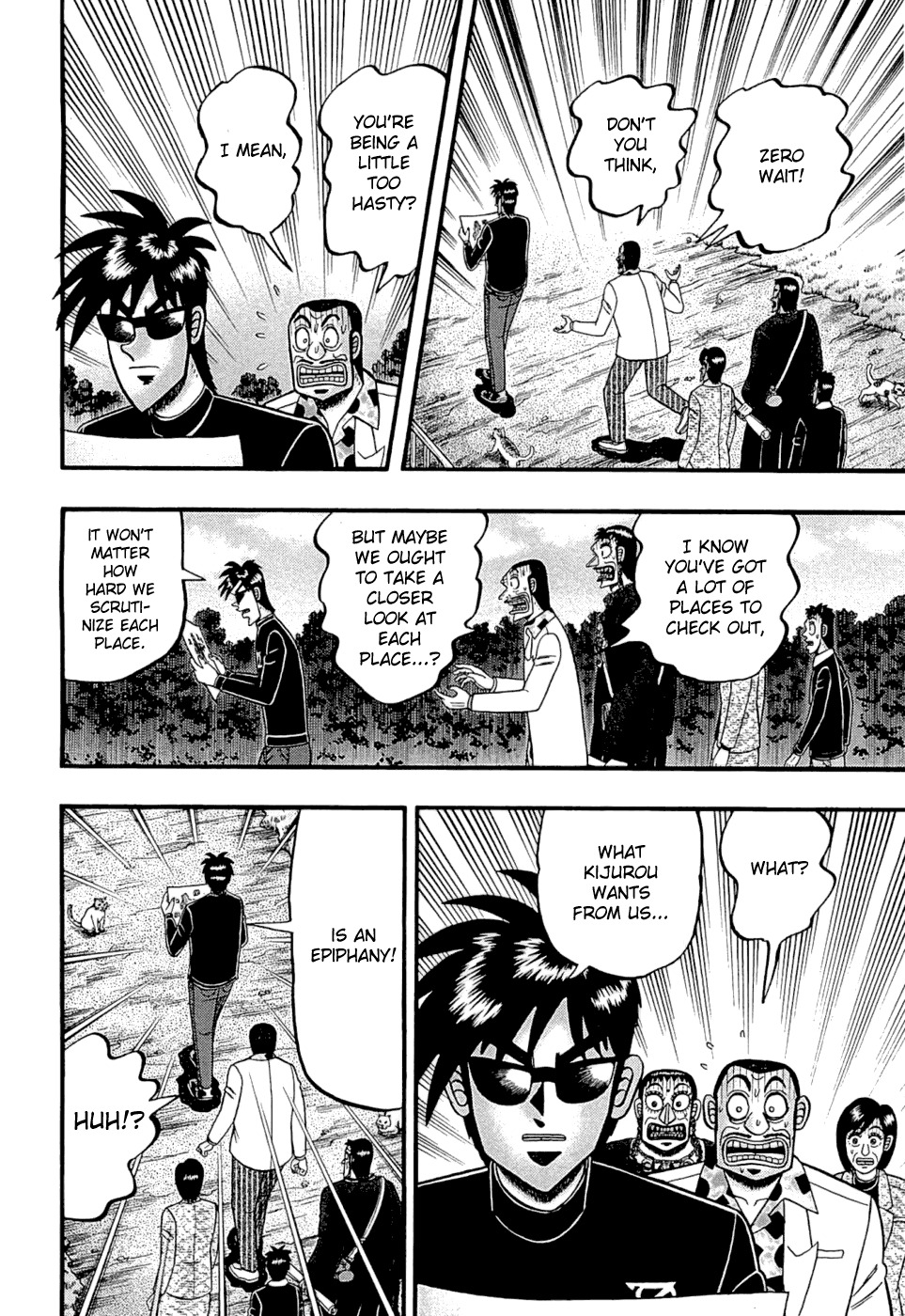 Tobaku Haouden Rei: Gyankihen Chapter 67 page 10 - Chapter 67: Sign