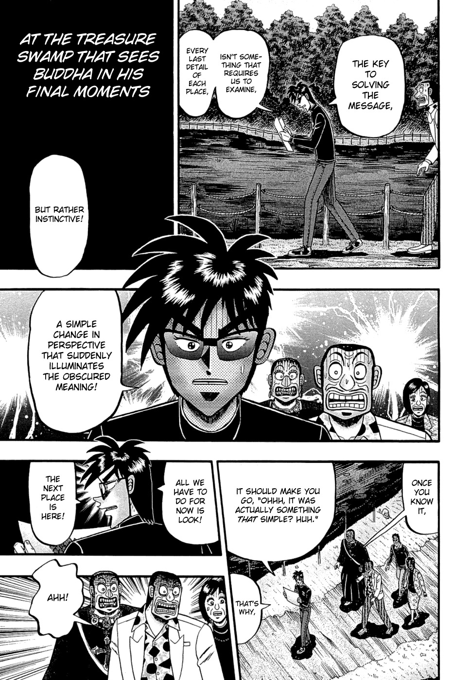 Tobaku Haouden Rei: Gyankihen Chapter 67 page 11 - Chapter 67: Sign