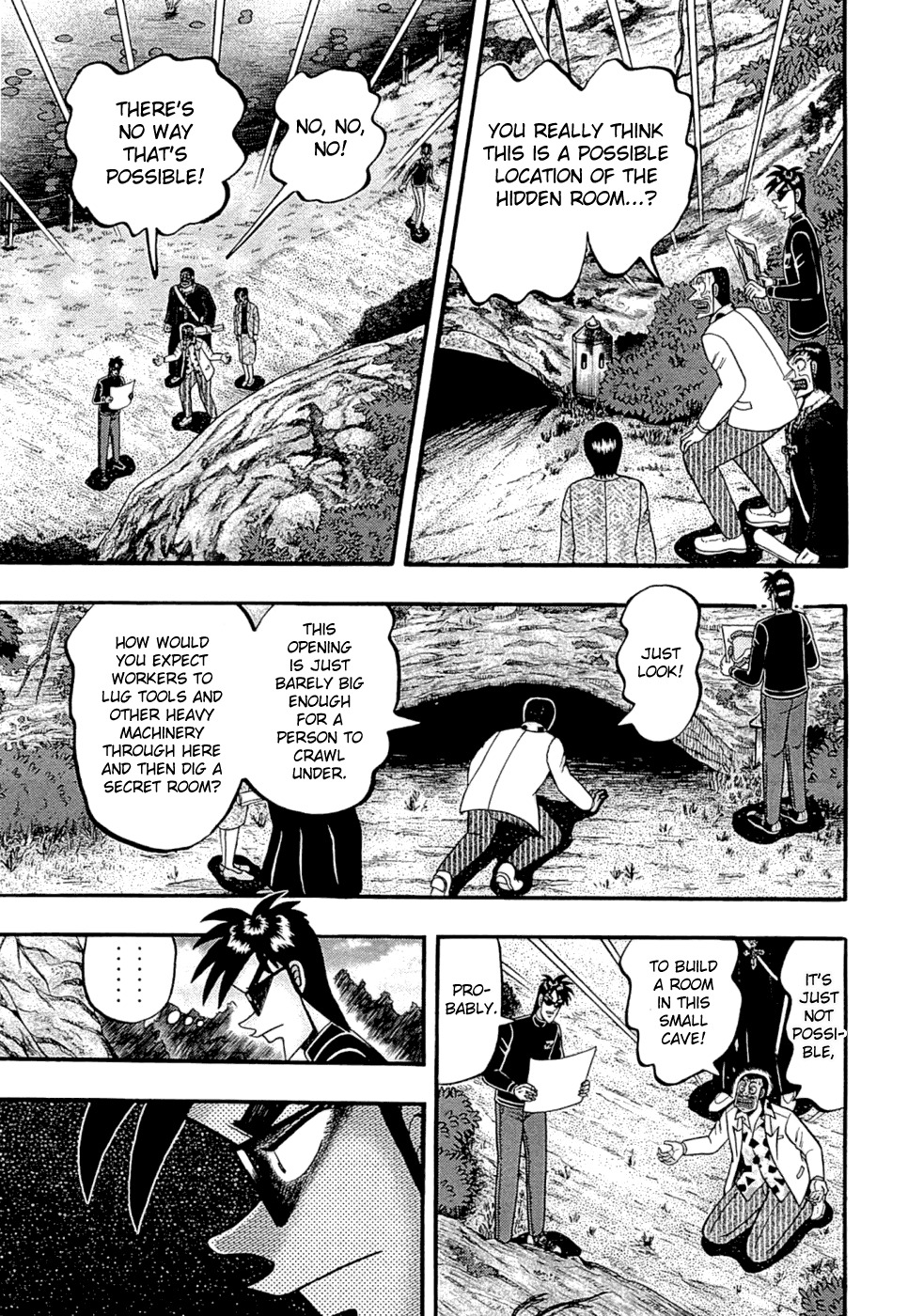 Tobaku Haouden Rei: Gyankihen Chapter 67 page 13 - Chapter 67: Sign