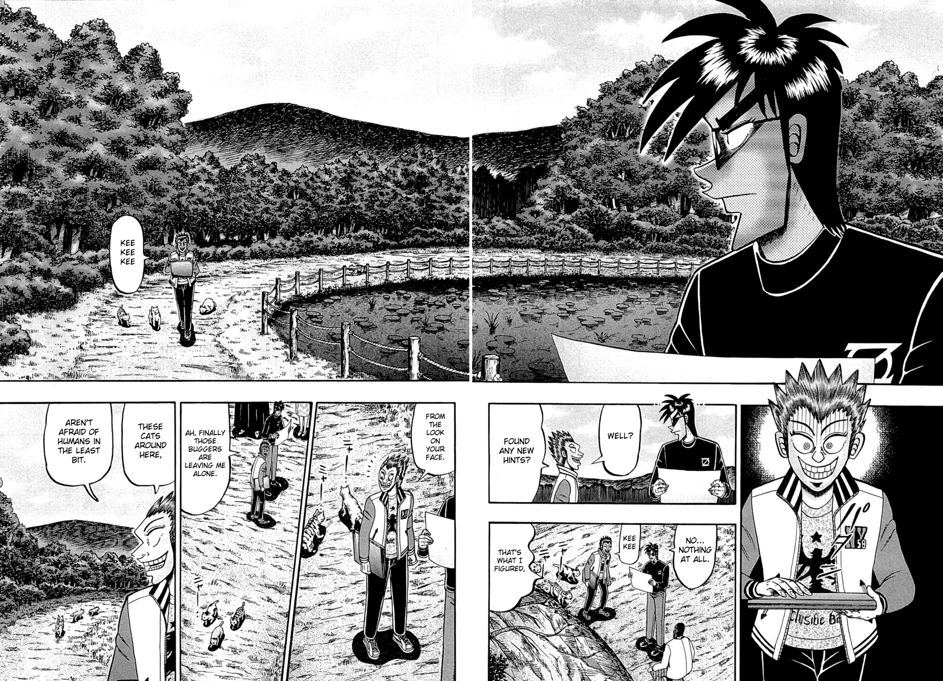 Tobaku Haouden Rei: Gyankihen Chapter 67 page 14 - Chapter 67: Sign