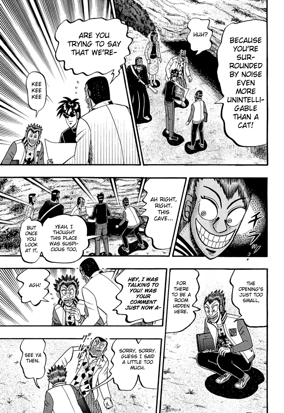 Tobaku Haouden Rei: Gyankihen Chapter 67 page 16 - Chapter 67: Sign
