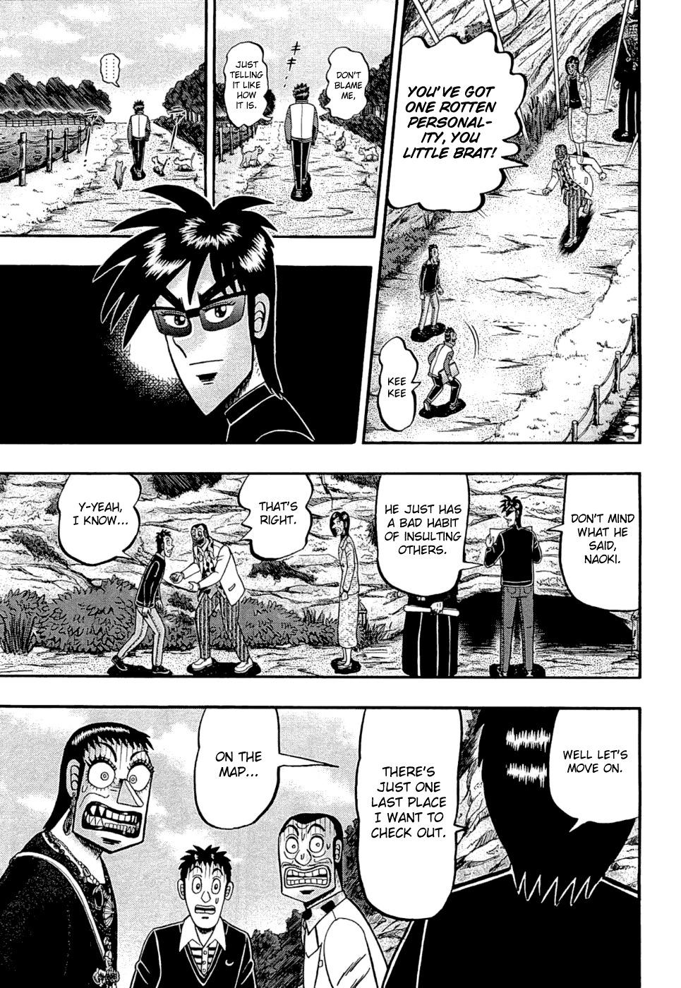 Tobaku Haouden Rei: Gyankihen Chapter 67 page 18 - Chapter 67: Sign