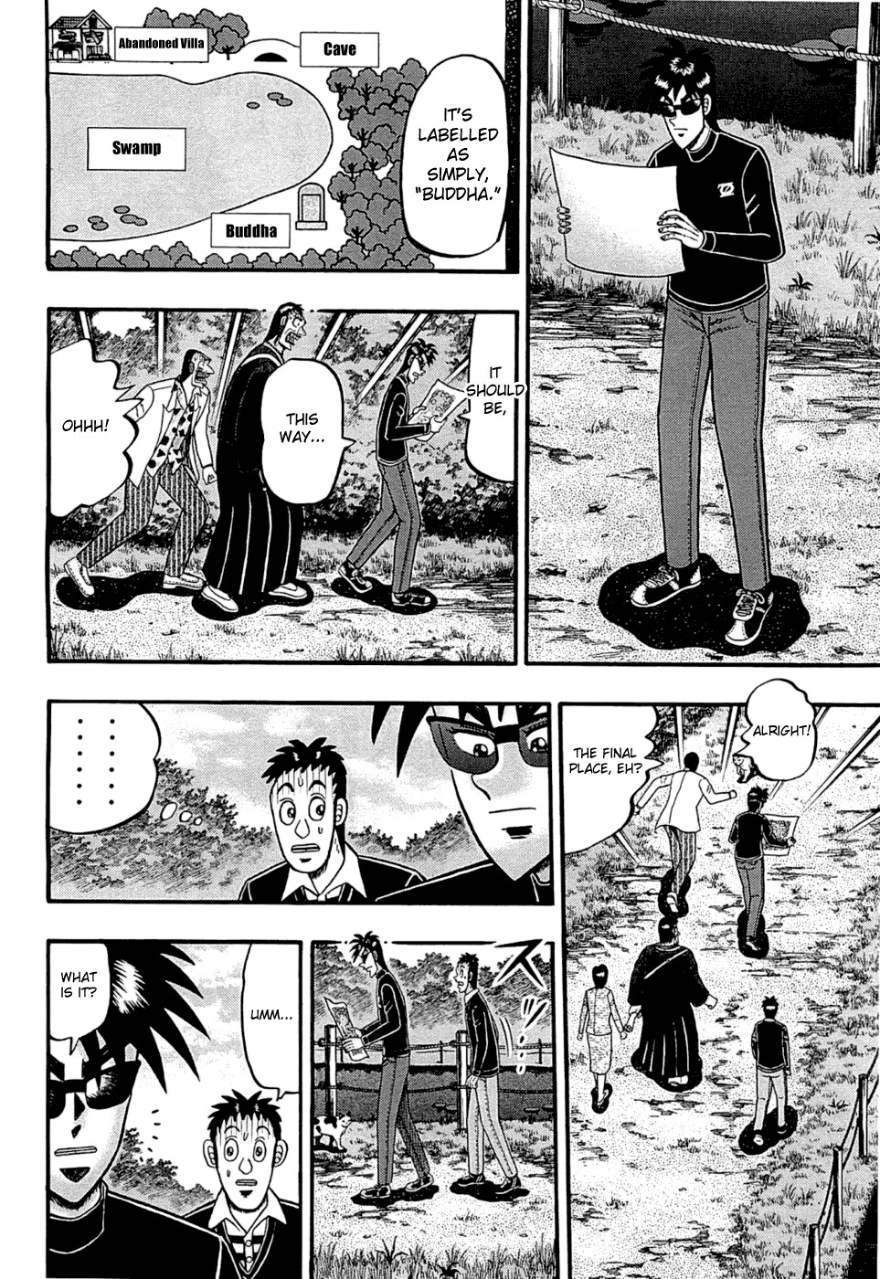 Tobaku Haouden Rei: Gyankihen Chapter 67 page 19 - Chapter 67: Sign