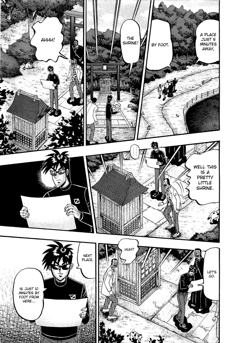 Tobaku Haouden Rei: Gyankihen Chapter 67 page 7 - Chapter 67: Sign