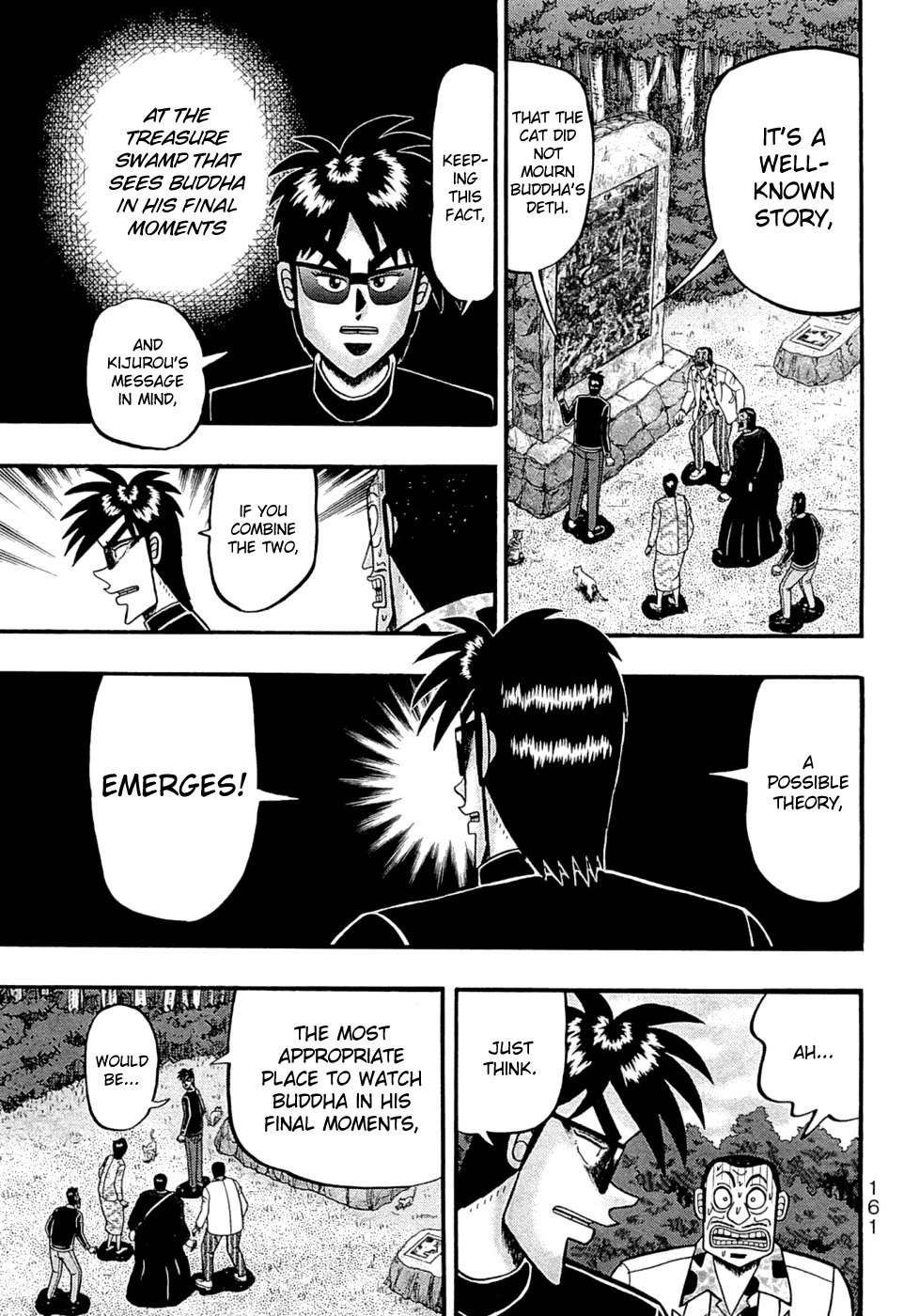 Tobaku Haouden Rei: Gyankihen Chapter 69 page 10 - Chapter 69: Long-Awaited Find