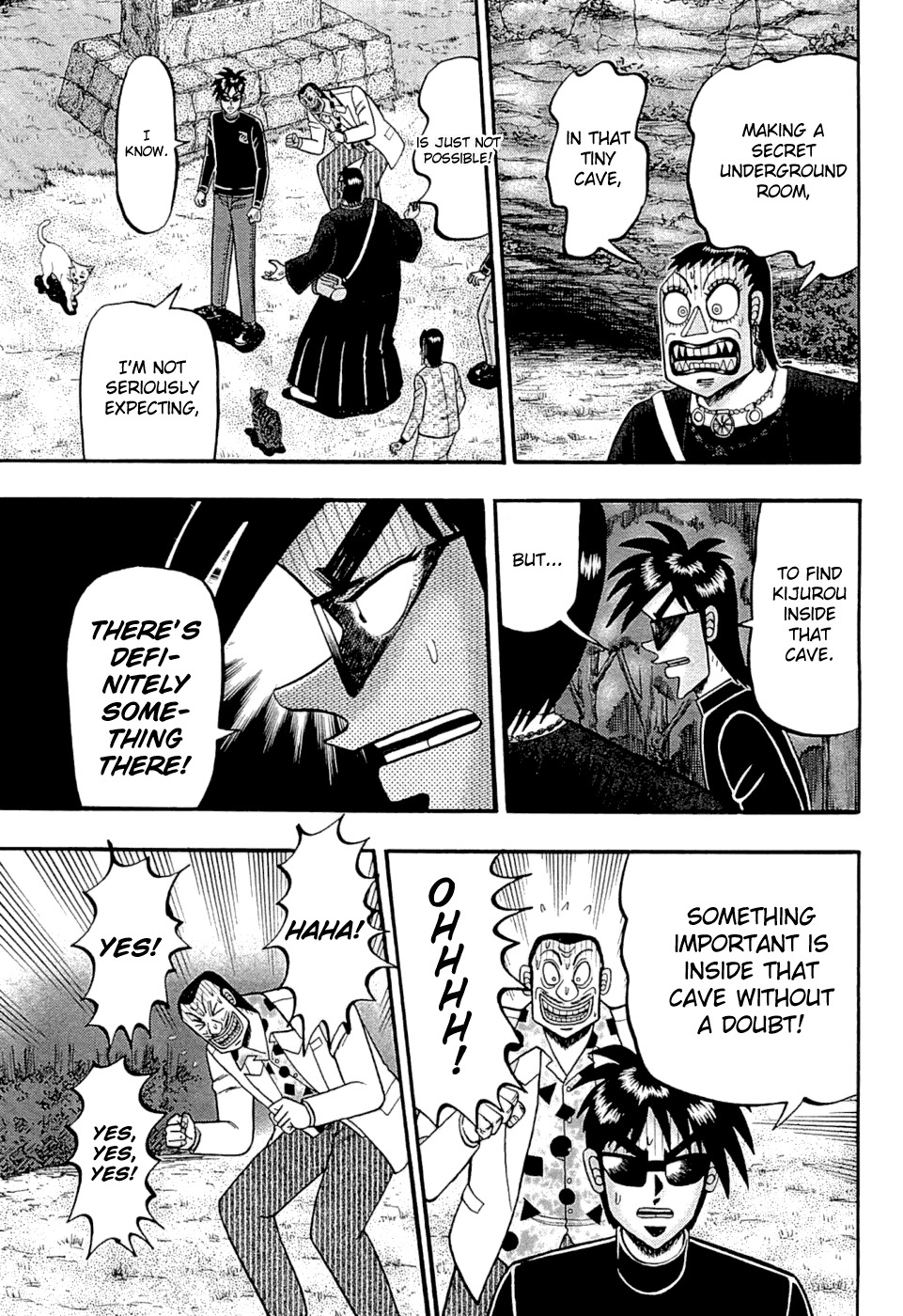 Tobaku Haouden Rei: Gyankihen Chapter 69 page 12 - Chapter 69: Long-Awaited Find