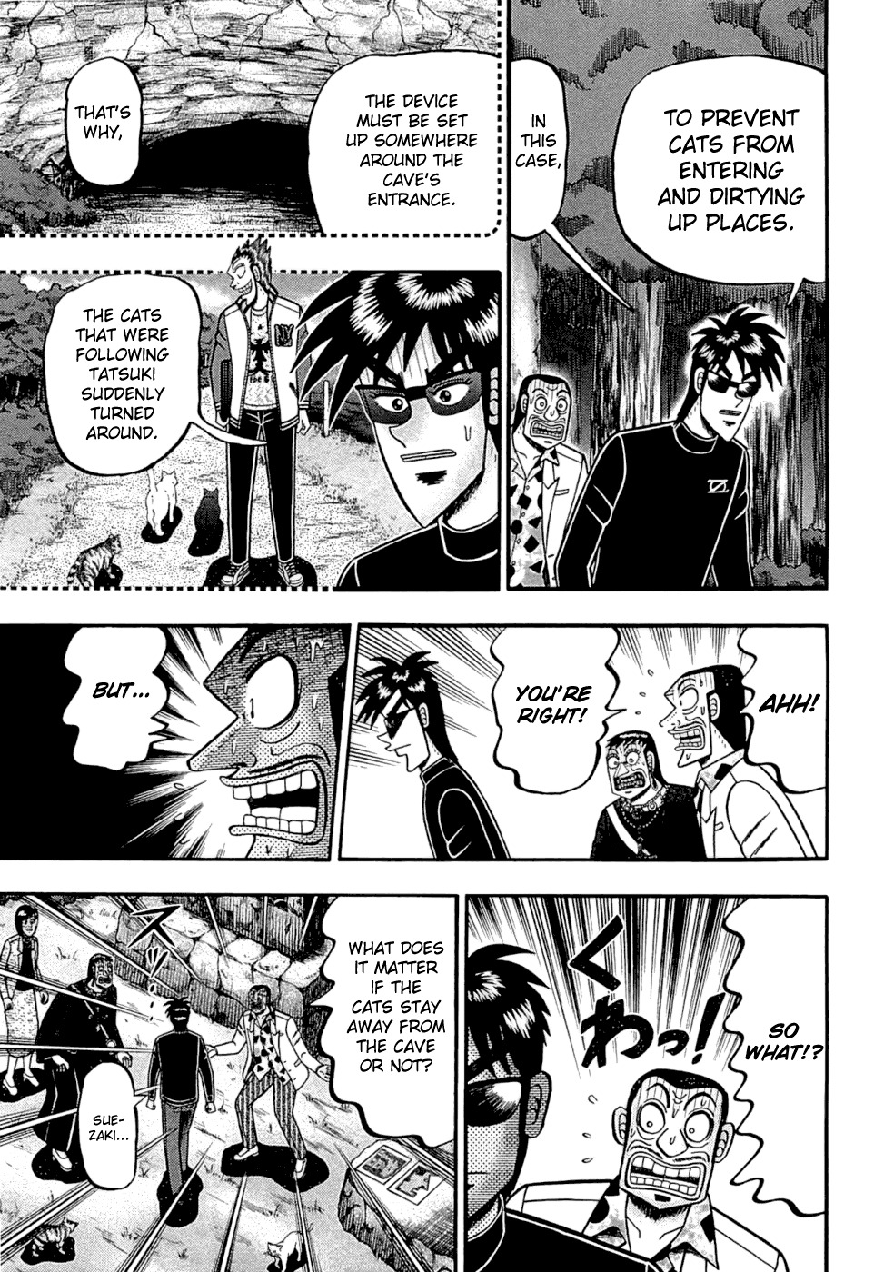 Tobaku Haouden Rei: Gyankihen Chapter 69 page 6 - Chapter 69: Long-Awaited Find