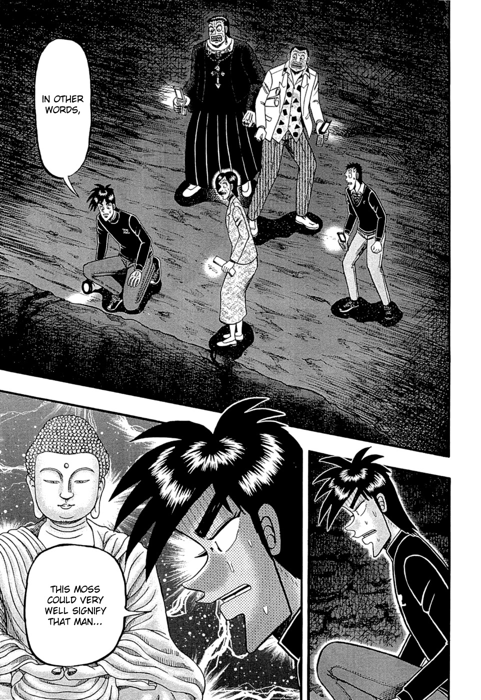 Tobaku Haouden Rei: Gyankihen Chapter 70 page 10 - Chapter 70: Darkness